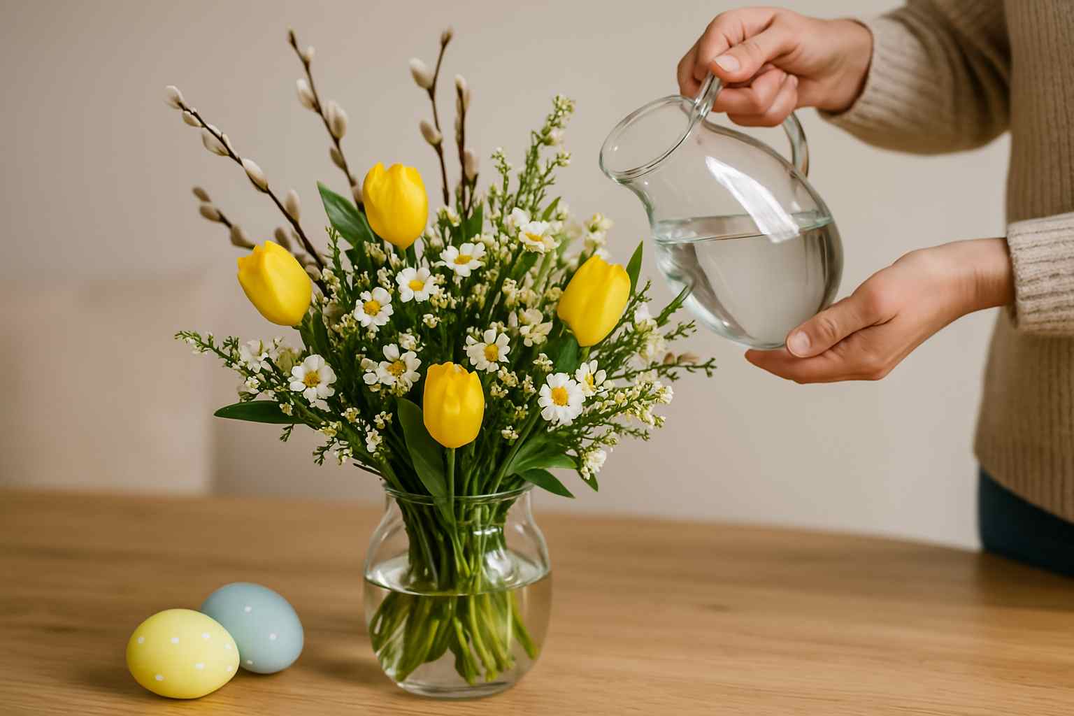 So lange hält dein Osterstrauß – 5 Pflegetipps für mehr Frische