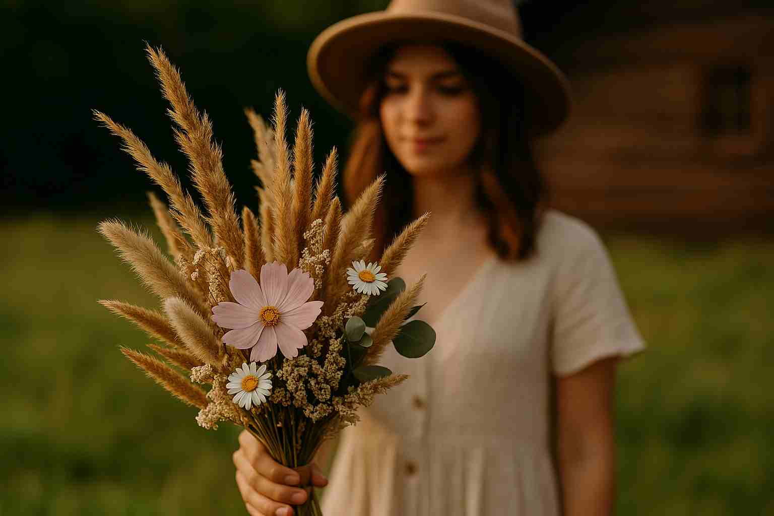 Sommersträuße im Boho-Stil – So gelingt der Vintage-Look zum Selberbinden